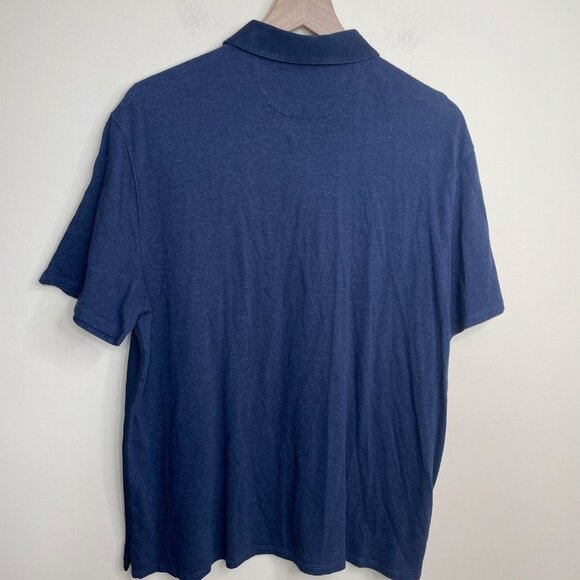 Vince Short Sleeve Polo Size XL Cotton Modal Lightweight - Picture 5 of 7